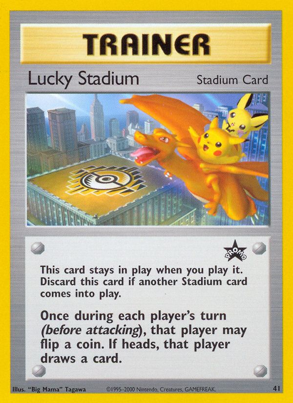 Lucky Stadium (41) [Wizards of the Coast: Black Star Promos] | Enigma On Main