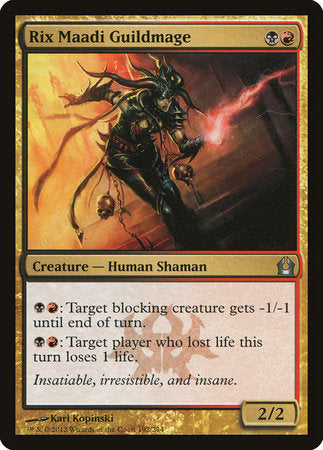 Rix Maadi Guildmage [Return to Ravnica] | Enigma On Main