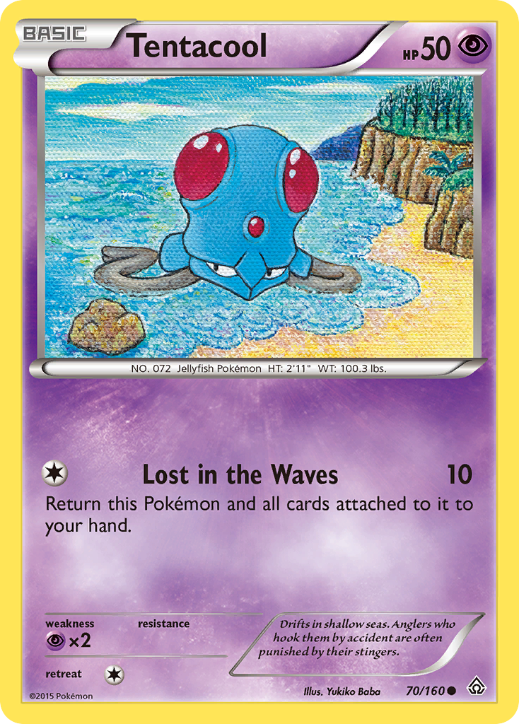 Tentacool (70/160) [XY: Primal Clash] | Enigma On Main