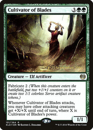 Cultivator of Blades [Kaladesh Promos] | Enigma On Main