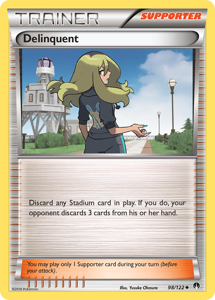 Delinquent (98/122) [XY: BREAKpoint] | Enigma On Main