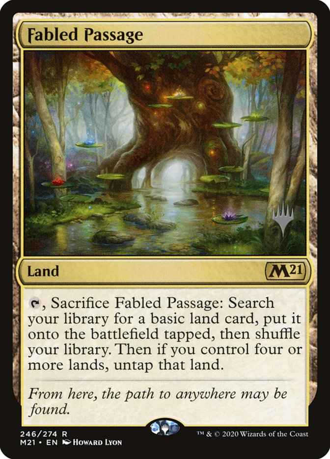 Fabled Passage (Promo Pack) [Core Set 2021 Promos] | Enigma On Main