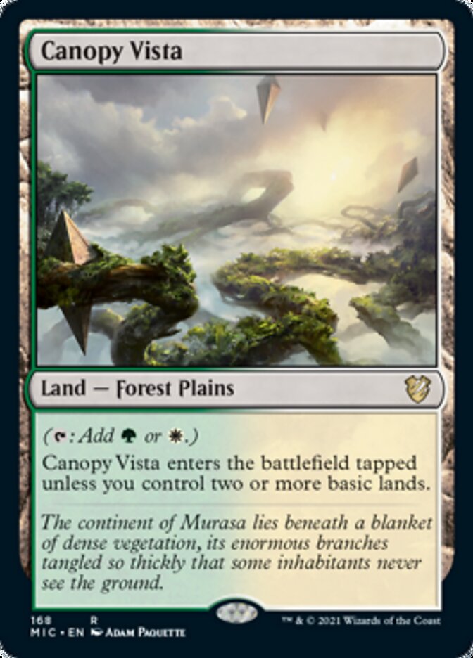 Canopy Vista [Innistrad: Midnight Hunt Commander] | Enigma On Main