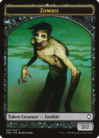 Zombie Token [Commander Anthology Volume II Tokens] | Enigma On Main