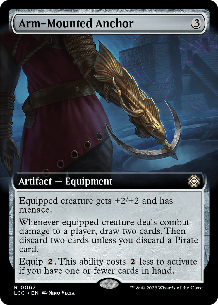 Arm-Mounted Anchor (Extended Art) [The Lost Caverns of Ixalan Commander] | Enigma On Main