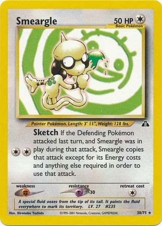 Smeargle (30/75) [Neo Discovery Unlimited] | Enigma On Main