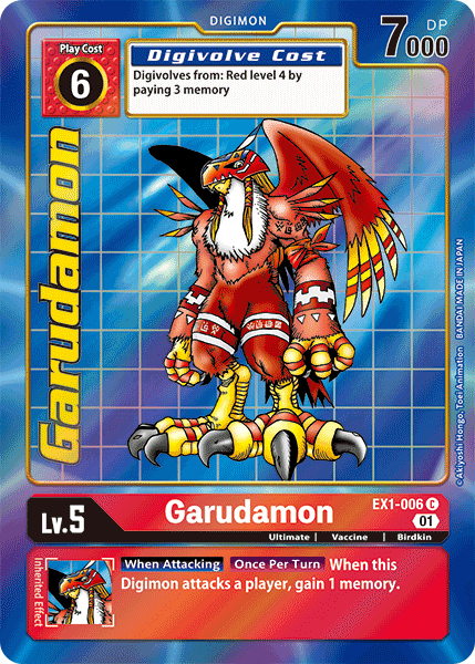 Garudamon [EX1-006] (Alternate Art) [Classic Collection] | Enigma On Main