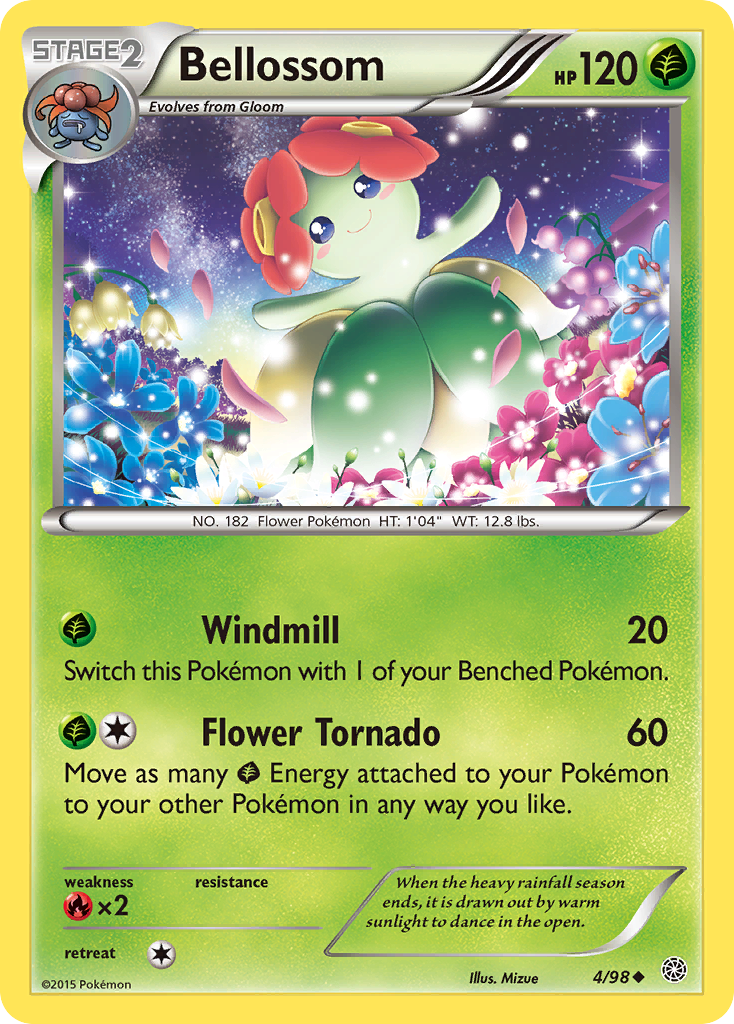 Bellossom (4/98) [XY: Ancient Origins] | Enigma On Main