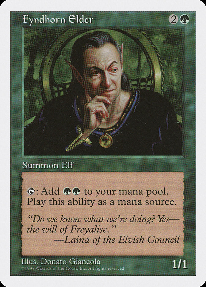 Fyndhorn Elder [Fifth Edition] | Enigma On Main