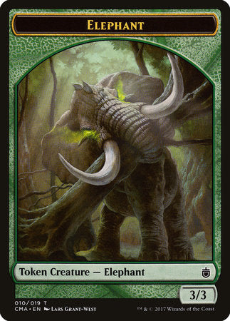 Elephant Token (010) [Commander Anthology Tokens] | Enigma On Main