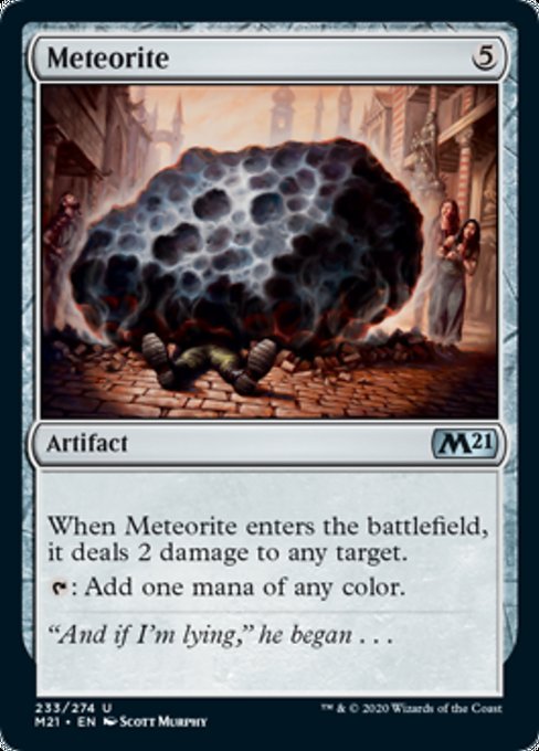 Meteorite [Core Set 2021] | Enigma On Main