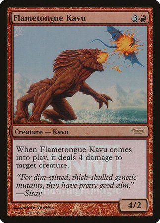 Flametongue Kavu [Friday Night Magic 2005] | Enigma On Main