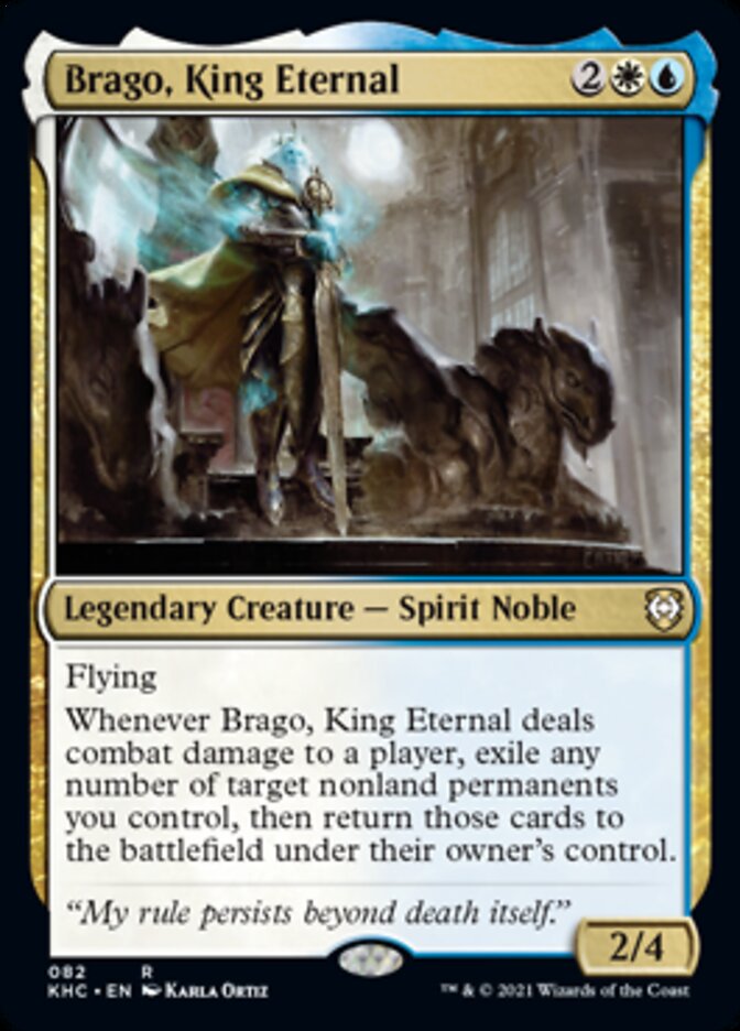 Brago, King Eternal [Kaldheim Commander] | Enigma On Main