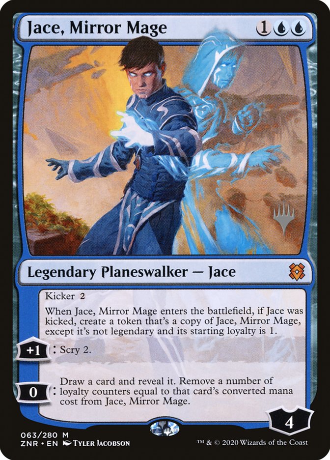 Jace, Mirror Mage (Promo Pack) [Zendikar Rising Promos] | Enigma On Main