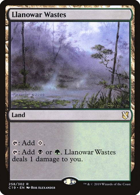 Llanowar Wastes [Commander 2019] | Enigma On Main