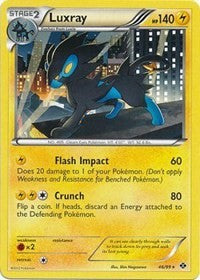 Luxray (46/99) (Theme Deck Exclusive) [Black & White: Next Destinies] | Enigma On Main