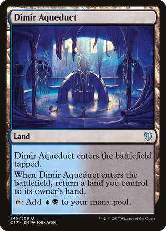 Dimir Aqueduct [Commander 2017] | Enigma On Main