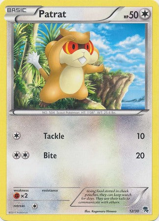Patrat (12/30) [Black & White: Trainer Kit - Zoroark] | Enigma On Main