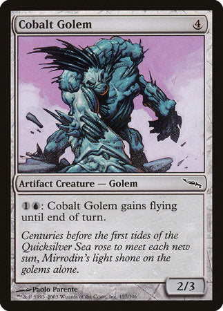 Cobalt Golem [Mirrodin] | Enigma On Main