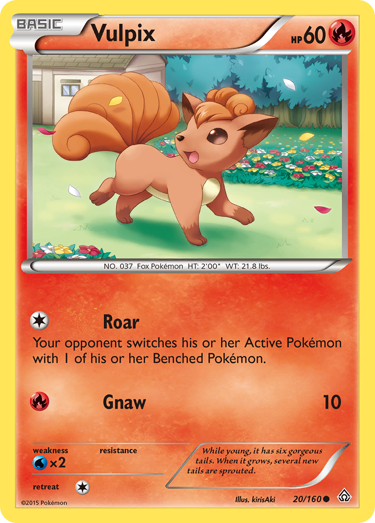 Vulpix (20/160) [XY: Primal Clash] | Enigma On Main