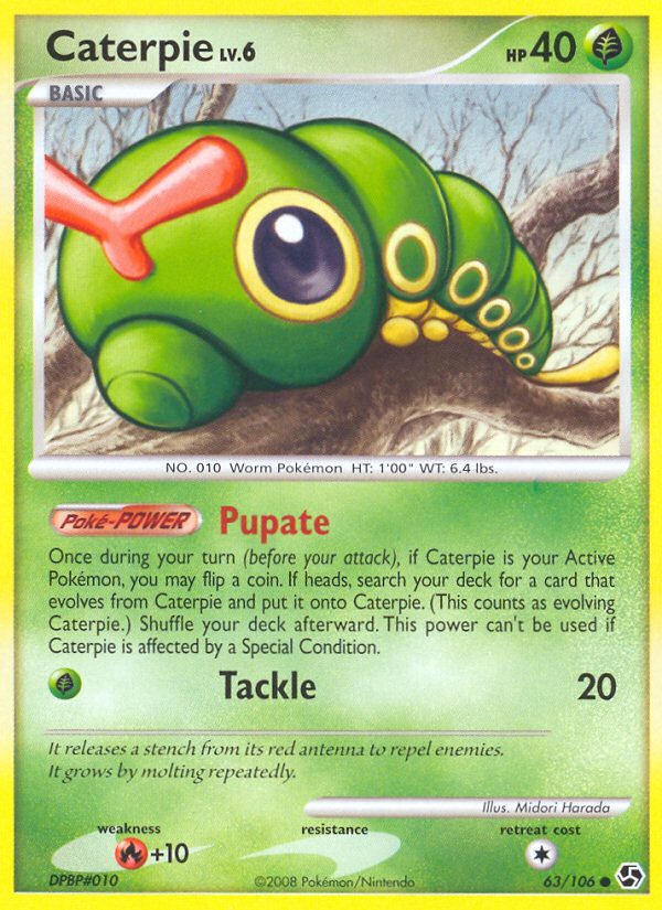 Caterpie (63/106) [Diamond & Pearl: Great Encounters] | Enigma On Main