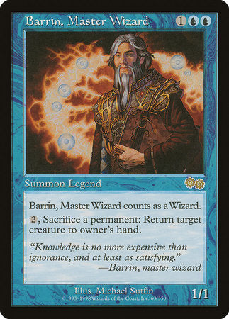 Barrin, Master Wizard [Urza's Saga] | Enigma On Main