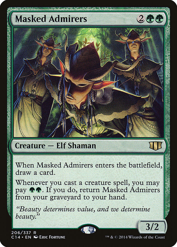 Masked Admirers [Commander 2014] | Enigma On Main