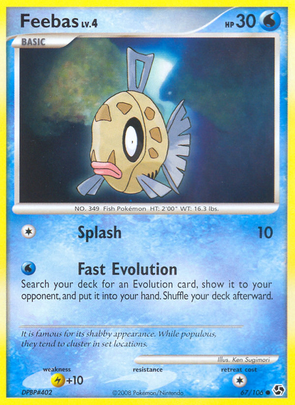 Feebas (67/106) [Diamond & Pearl: Great Encounters] | Enigma On Main