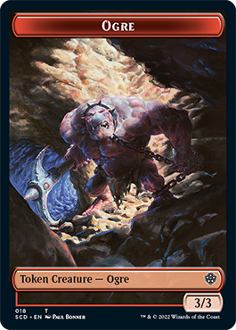 Ogre // Zombie Double-Sided Token [Starter Commander Decks] | Enigma On Main