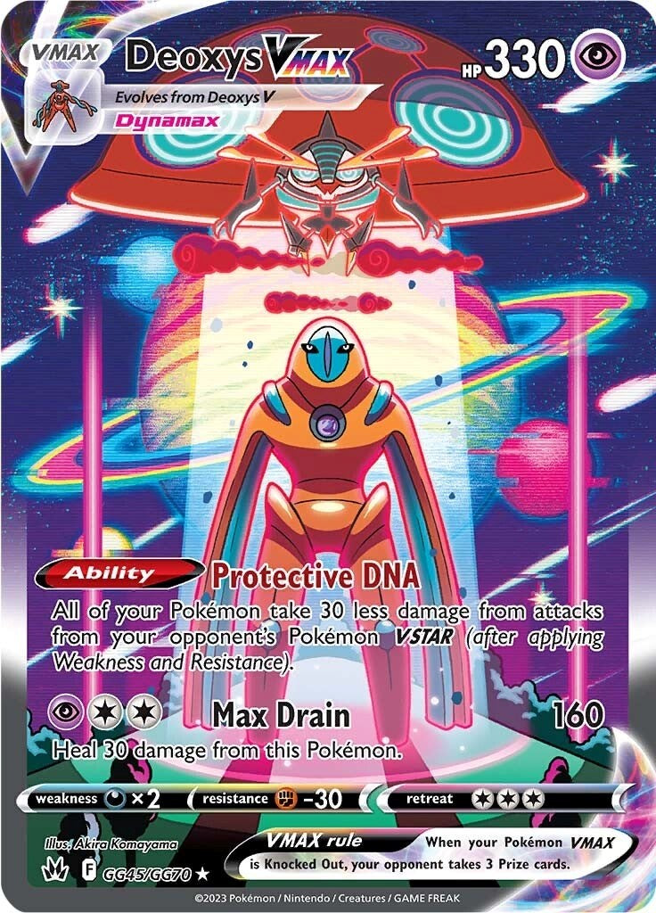 Deoxys VMAX (GG45/GG70) [Sword & Shield: Crown Zenith] | Enigma On Main