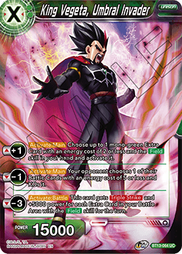 King Vegeta, Umbral Invader (Uncommon) [BT13-064] | Enigma On Main