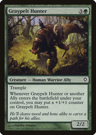 Graypelt Hunter [Worldwake] | Enigma On Main