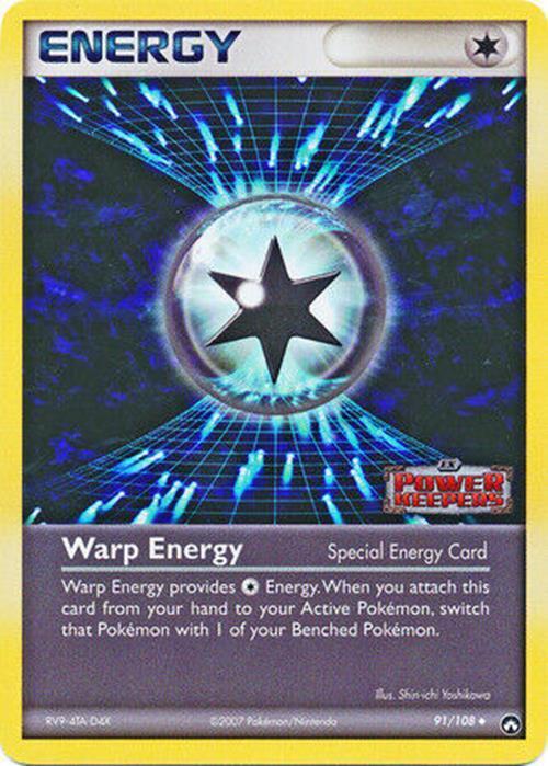 Warp Energy (91/108) (Stamped) [EX: Power Keepers] | Enigma On Main