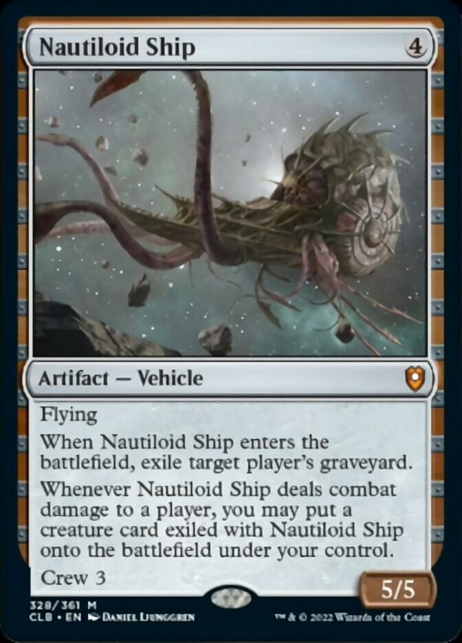 Nautiloid Ship [Commander Legends: Battle for Baldur's Gate] | Enigma On Main