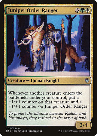 Juniper Order Ranger [Commander 2016] | Enigma On Main
