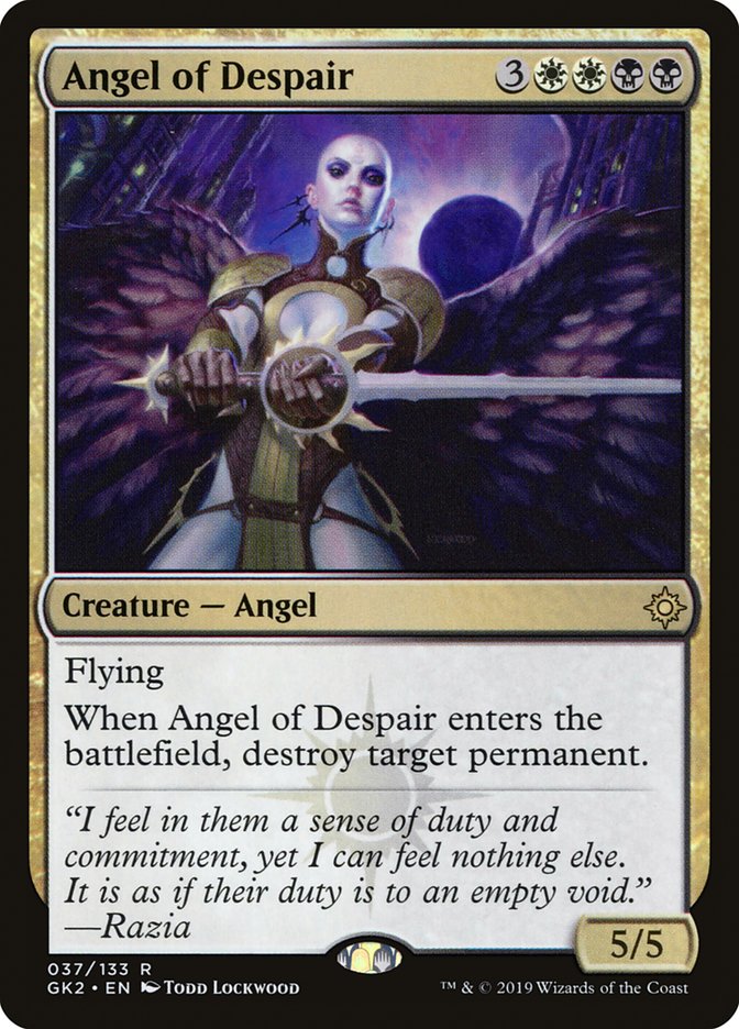 Angel of Despair [Ravnica Allegiance Guild Kit] | Enigma On Main