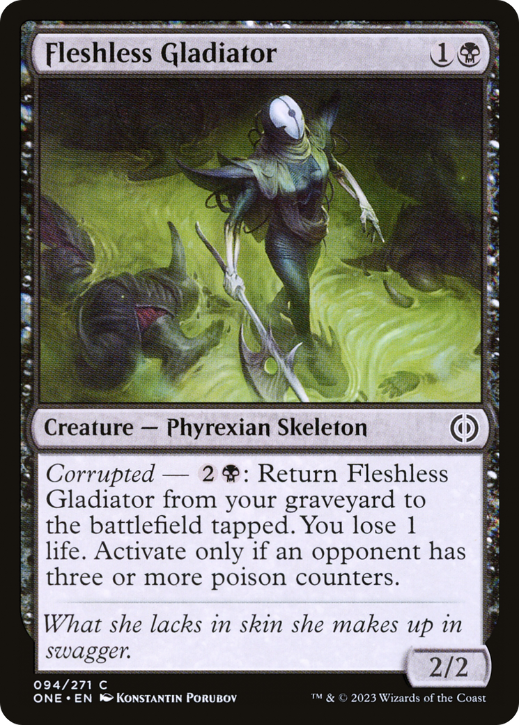 Fleshless Gladiator [Phyrexia: All Will Be One] | Enigma On Main