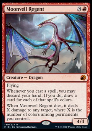 Moonveil Regent (Promo Pack) [Innistrad: Midnight Hunt Promos] | Enigma On Main