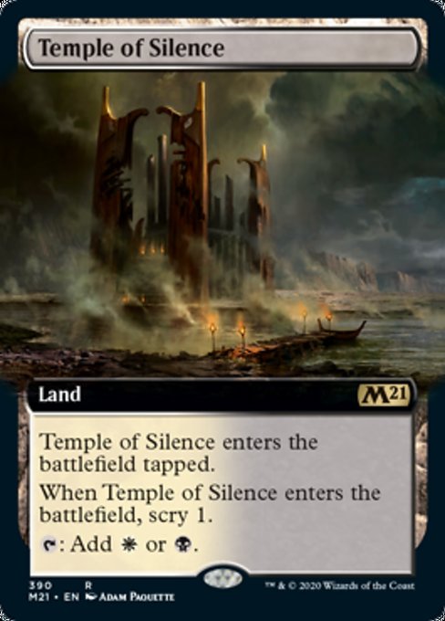 Temple of Silence (Extended Art) [Core Set 2021] | Enigma On Main