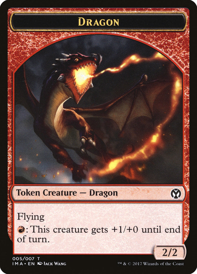 Dragon (005/007) [Iconic Masters Tokens] | Enigma On Main