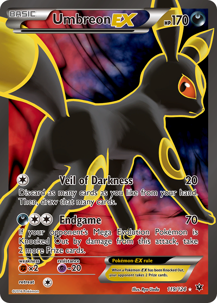 Umbreon EX (119/124) [XY: Fates Collide] | Enigma On Main