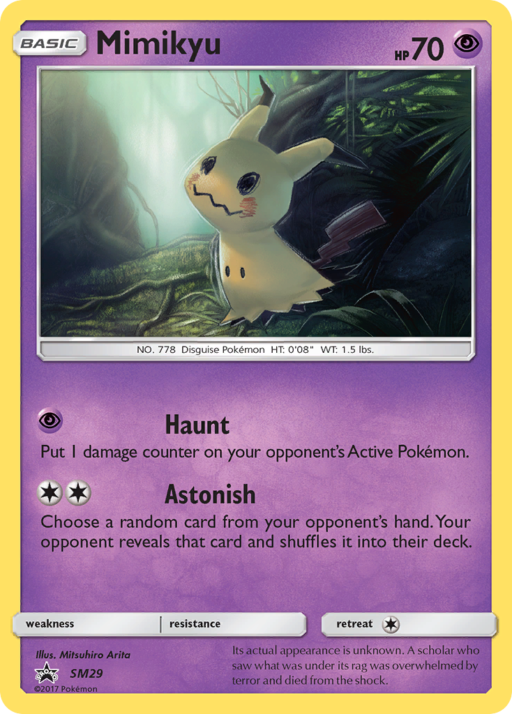 Mimikyu (SM29) [Sun & Moon: Black Star Promos] | Enigma On Main