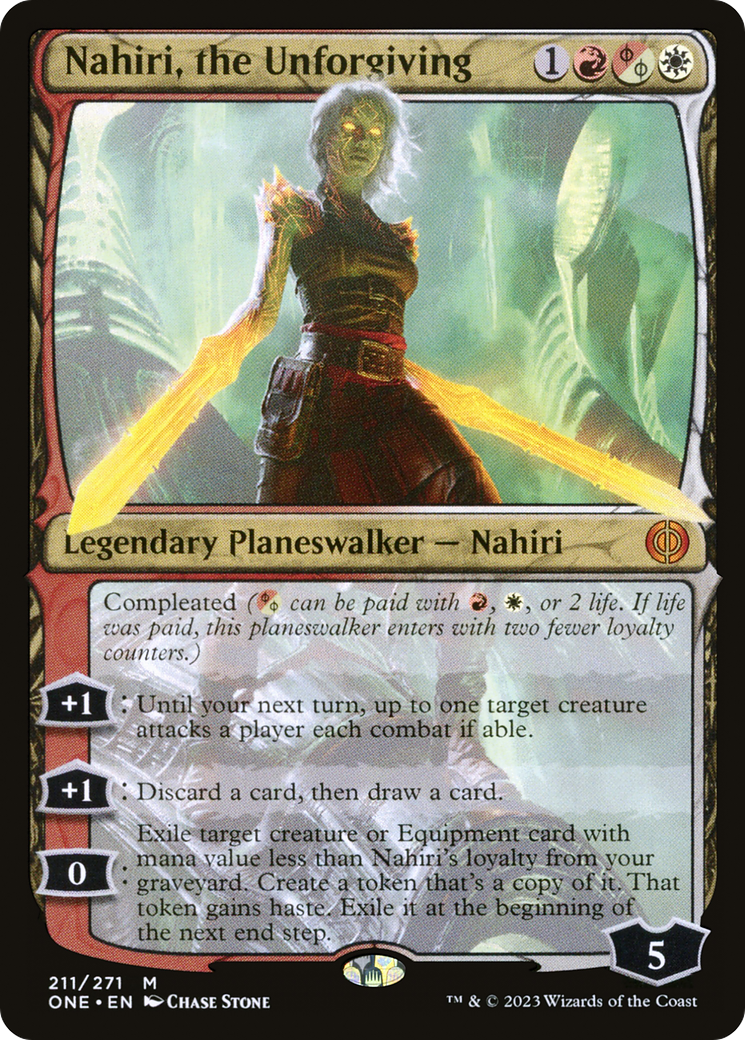 Nahiri, the Unforgiving [Phyrexia: All Will Be One] | Enigma On Main