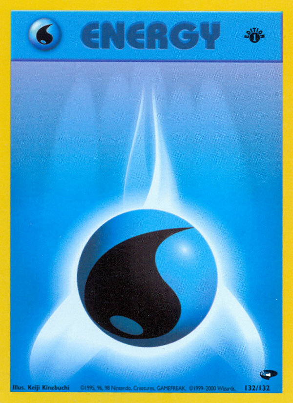 Water Energy (132/132) [Gym Challenge 1st Edition] | Enigma On Main