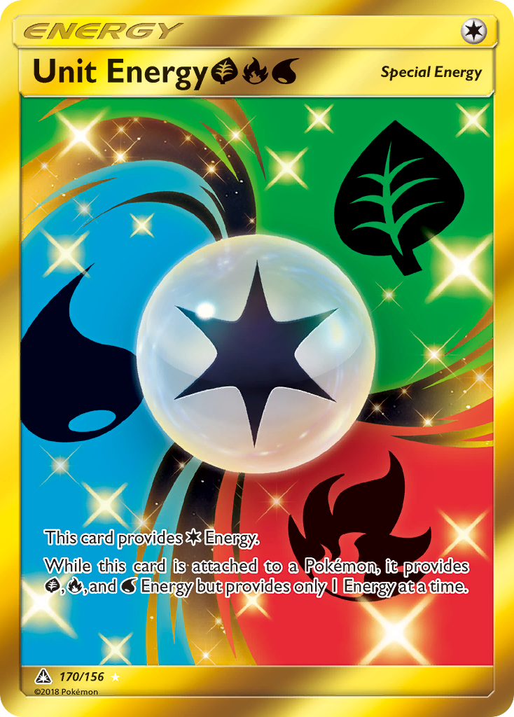 Unit Energy (170/156) (Grass, Fire, Water) [Sun & Moon: Ultra Prism] | Enigma On Main