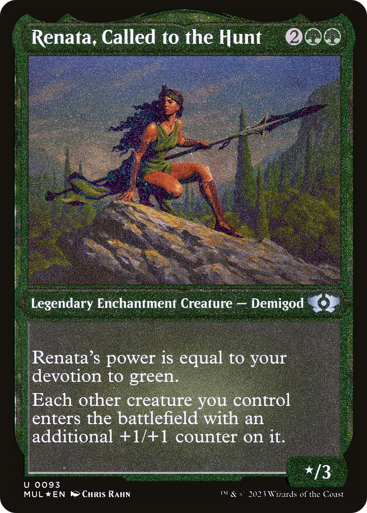 Renata, Called to the Hunt (Foil Etched) [Multiverse Legends] | Enigma On Main