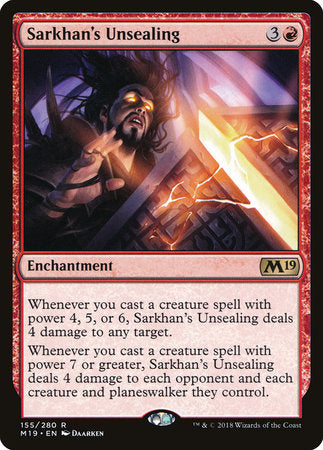 Sarkhan's Unsealing [Core Set 2019] | Enigma On Main