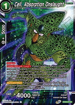 Cell, Absorption Onslaught (EX20-07) [Ultimate Deck 2022] | Enigma On Main