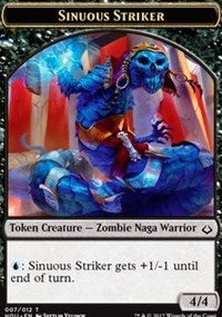 Sinuous Striker // Cat Double-sided Token [Hour of Devastation Tokens] | Enigma On Main