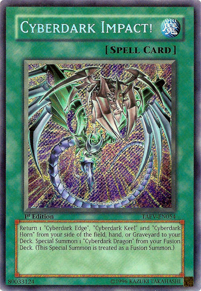 Cyberdark Impact! [TAEV-EN054] Secret Rare | Enigma On Main